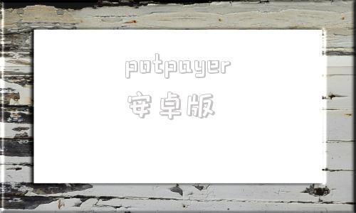 potpayer安卓版potplayer安卓汉化版下载